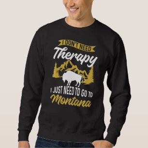 Jag behöver inte terapi jag bara behöver åka till lång ärmad tröja