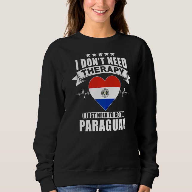 Jag behöver inte terapi jag bara behöver åka till  t shirt (Framsida)