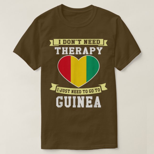 Jag behöver inte terapi jag bara behöver åka till  t shirt (Design framsida)