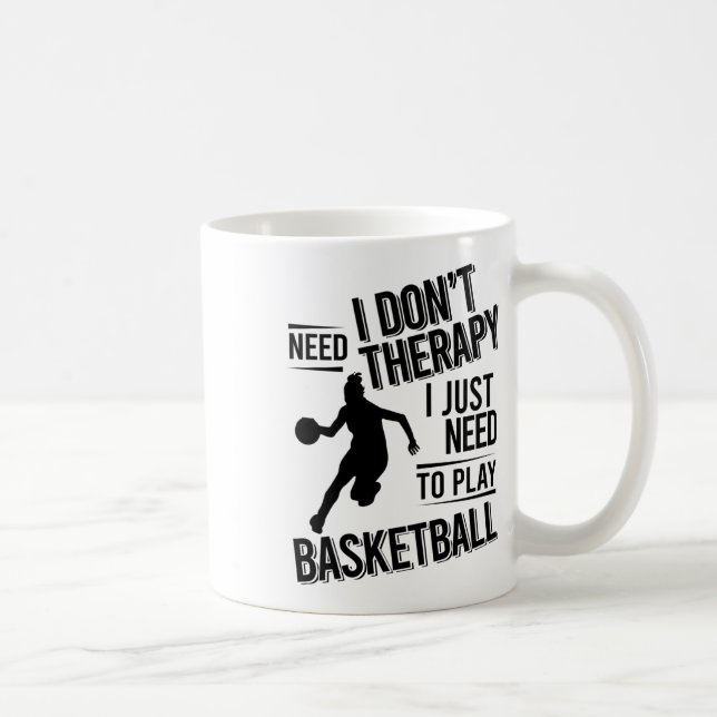 Jag behöver inte terapi jag bara behöver spela bas kaffemugg (Höger)