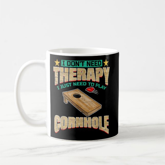 Jag behöver inte terapi jag bara behöver spela Cor Kaffemugg (Vänster)