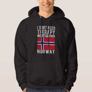 Jag behöver inte terapi, jag behöver bara åka till hoodie