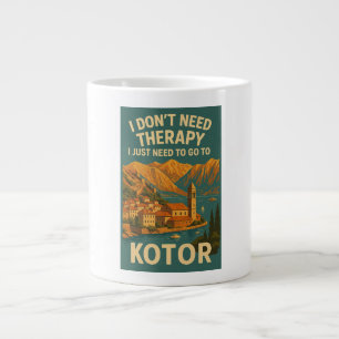 Jag behöver inte terapi, jag behöver bara åka till jumbo mugg