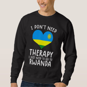 jag behöver inte terapi jag behöver bara åka till lång ärmad tröja