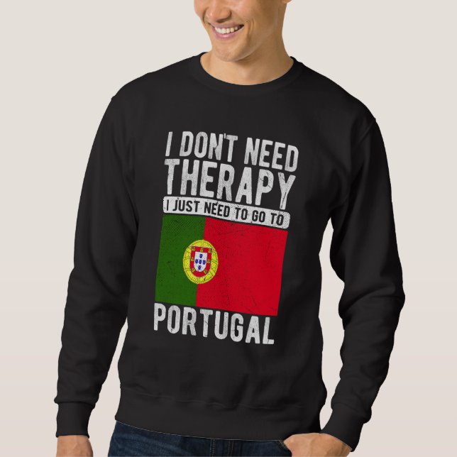 Jag behöver inte terapi, jag behöver bara åka till lång ärmad tröja (Framsida)