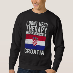 Jag behöver inte terapi, jag behöver bara åka till lång ärmad tröja