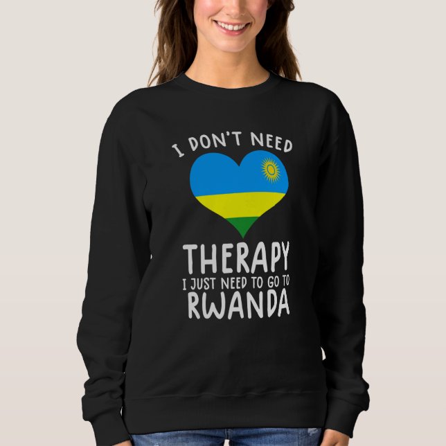 jag behöver inte terapi jag behöver bara åka till  t shirt (Framsida)