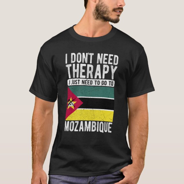 Jag behöver inte terapi, jag behöver bara åka till t shirt (Framsida)