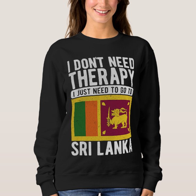 Jag behöver inte terapi, jag behöver bara åka till t shirt (Framsida)