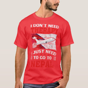 Jag behöver inte terapi jag behöver bara åka till t shirt