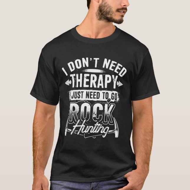 Jag behöver inte terapi. Jag behöver bara åka till T Shirt (Framsida)