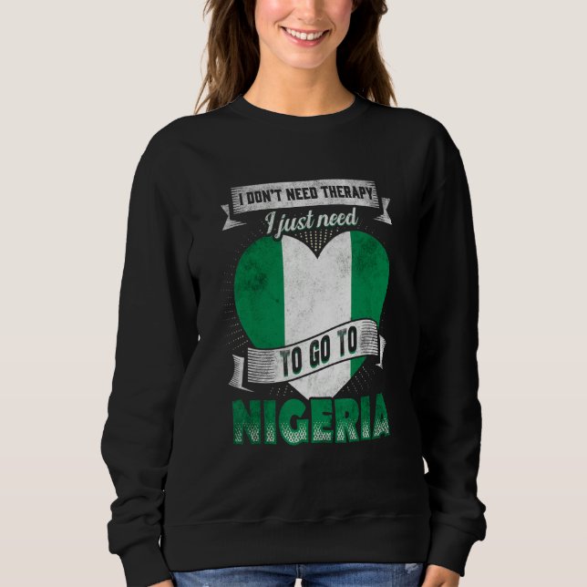 Jag behöver inte terapi jag behöver bara åka till  t shirt (Framsida)