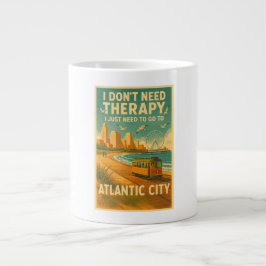 Jag behöver inte terapi, jag behöver bara Atlantic Jumbo Mugg