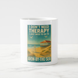 Jag behöver inte terapi, jag behöver bara Avon-by- Jumbo Mugg