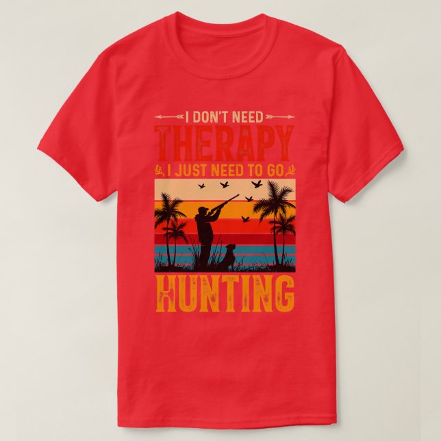 Jag behöver inte terapi. Jag behöver bara gå och j T Shirt (Design framsida)