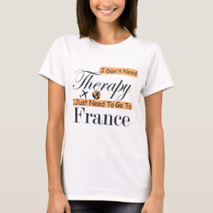 Jag behöver inte terapi jag behöver bara gå til t shirt