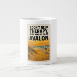 Jag behöver inte terapi, jag behöver bara gå till  jumbo mugg