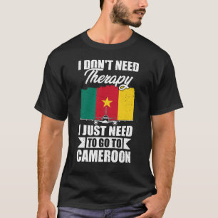 Jag behöver inte terapi jag behöver bara gå till K T Shirt