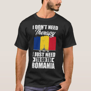 Jag behöver inte terapi jag behöver bara gå till R T Shirt