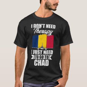 Jag behöver inte terapi jag behöver bara gå till T Shirt