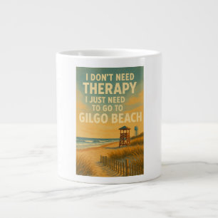 Jag behöver inte terapi, jag behöver bara Gilgo Be Jumbo Mugg