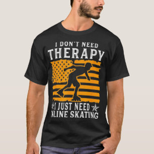 Jag behöver inte terapi. Jag behöver bara linjära T Shirt
