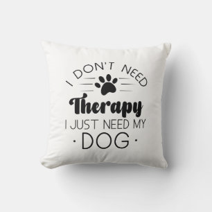 Jag behöver inte terapi. Jag behöver bara min Hund Kudde