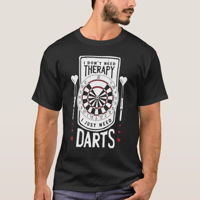 Jag behöver inte terapi jag behöver bara mördare t shirt (Framsida)