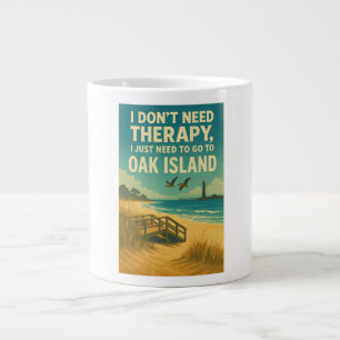 Jag behöver inte terapi, jag behöver bara Oak Isla Jumbo Mugg
