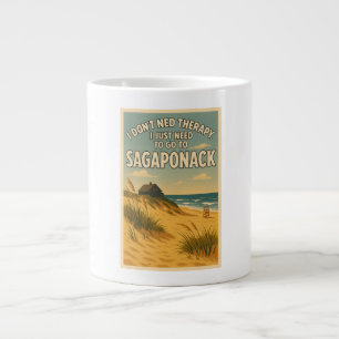 Jag behöver inte terapi, jag behöver bara Sagapona Jumbo Mugg