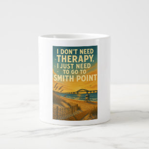 Jag behöver inte terapi, jag behöver bara Smith Po Jumbo Mugg
