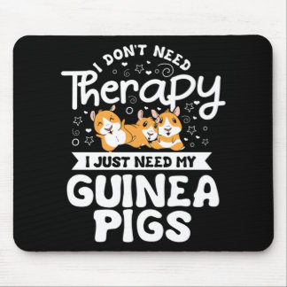 Jag behöver inte Therapy Guinea Gris Cavy Roddent Musmatta