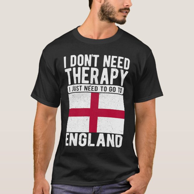 Jag behöver inte Therapy jag bara behöver åka till T Shirt (Framsida)