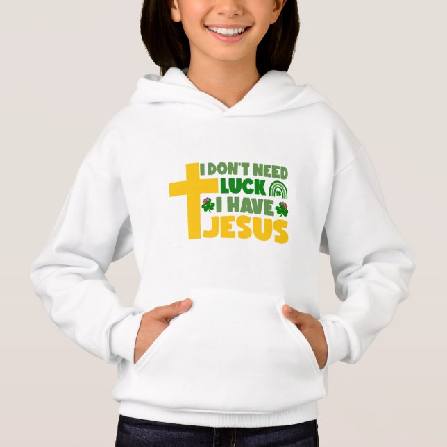 Jag behöver inte Tur, jag har Jesus T Shirt (Framsida)
