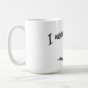 Jag behöver Jesus och kaffe, stora mugg