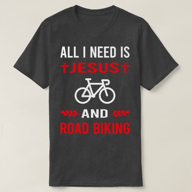 Jag behöver Jesus och trafikkungen T Shirt (Design framsida)