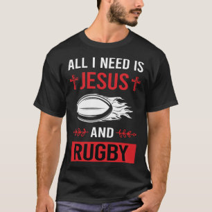 Jag behöver Jesus Rugby T Shirt