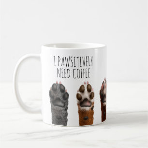 Jag behöver kaffe Hund Kaffemugg
