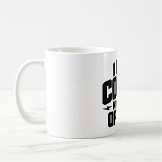 Jag Behöver Kaffe Inte Din Åsikt Typografi Design Kaffemugg