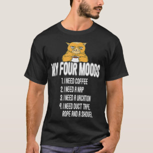 Jag behöver kaffe. Jag behöver en tupplur. T Shirt