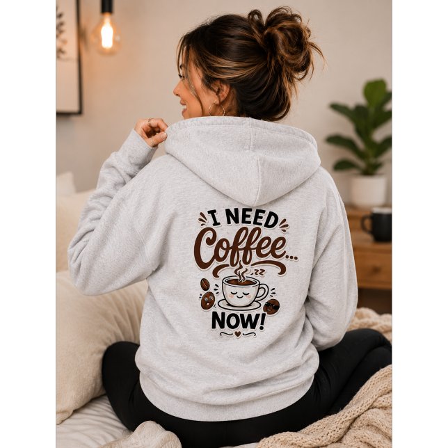Jag Behöver Kaffe Kaffeälskare Present Tröja (Skapare uppladdad)