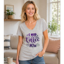 Jag Behöver Kaffe Nu Rolig Kaffe Tröja