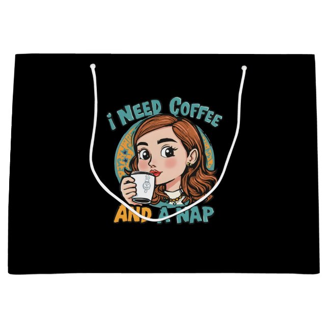 Jag behöver kaffe och en tupplur (Framsidan)