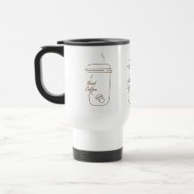 Jag Behöver Kaffe Söt Doodle Mugg