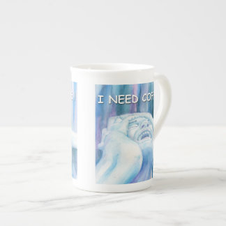 Jag behöver kaffemuggen benporslin mugg