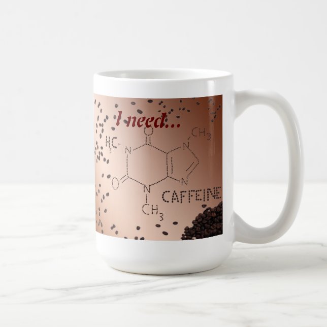 Jag behöver koffeinmuggen kaffemugg (Höger)