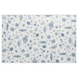 Jag behöver lite utrymme Universe UFO Mönster Tyg