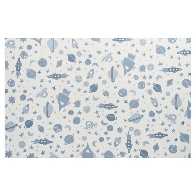 Jag behöver lite utrymme Universe UFO Mönster Tyg (Yard)