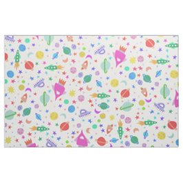 Jag behöver lite utrymme Universe UFO Mönster Tyg