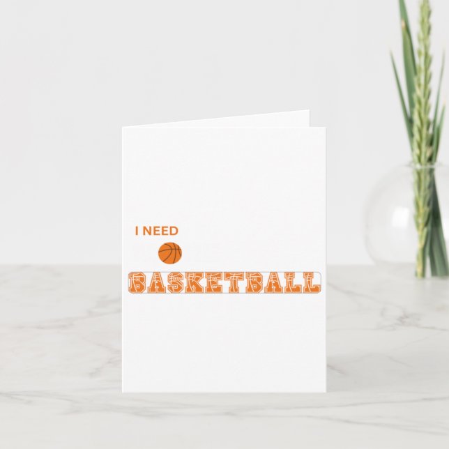 Jag behöver mer basket kort (Framsida)